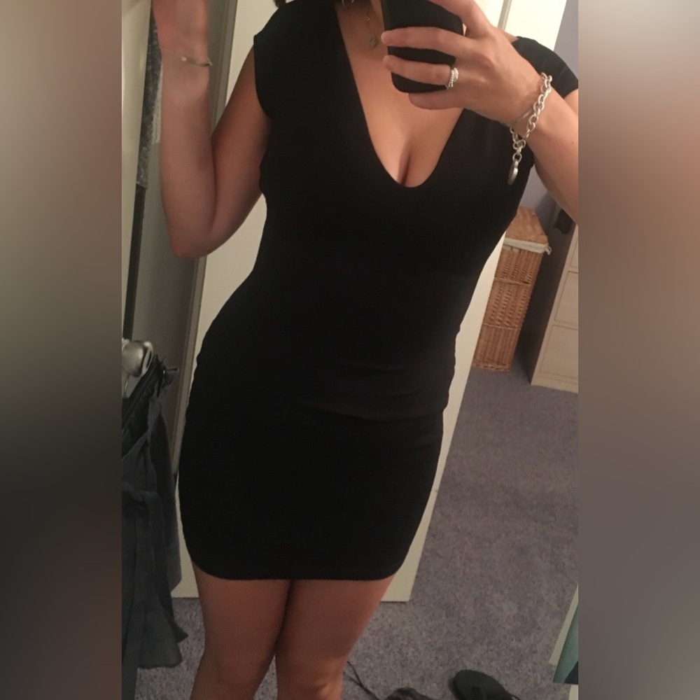 Fashion Nova Black Mini Dress